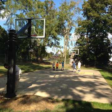 Nikki P's Hercules Diamond Basketball System on a 30x75 in Greeneville, TN
