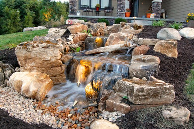 This is an example of a landscaping in Omaha.