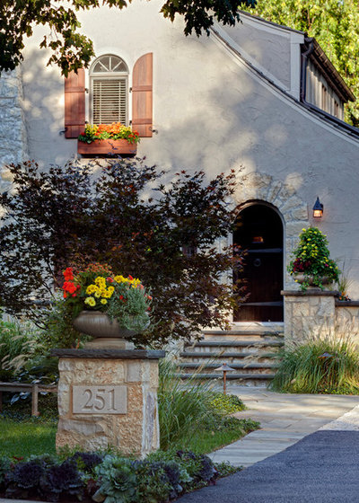 Traditional Landscape by Hursthouse Landscape Architects and Contractors