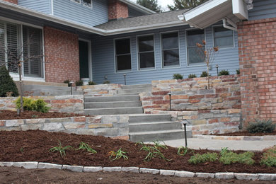 Open, Traditional Terraced Curb Appeal