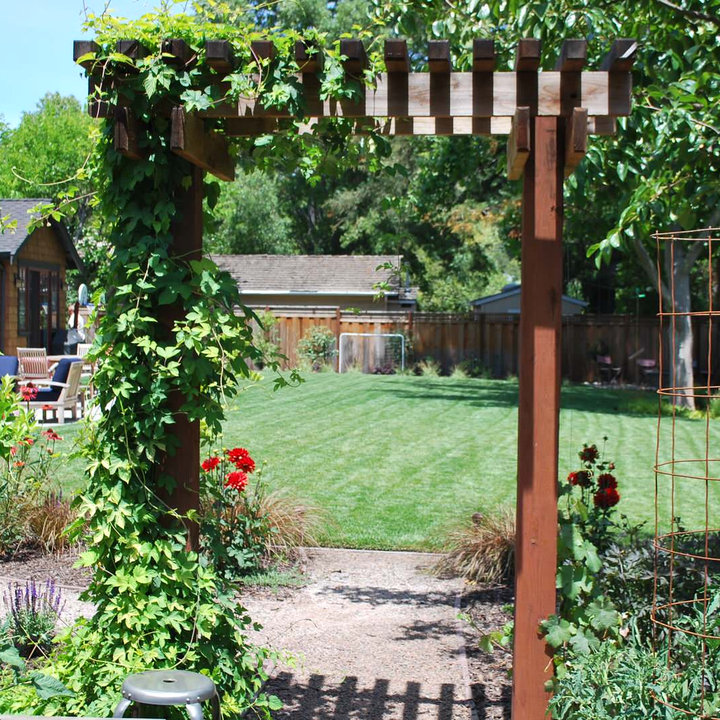 Craftsman Style Arbor - Photos & Ideas | Houzz