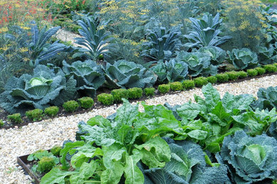 Design ideas for a traditional vegetable garden landscape in Burlington.