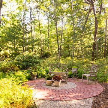 Osterville Woodland Garden Patios and Planters