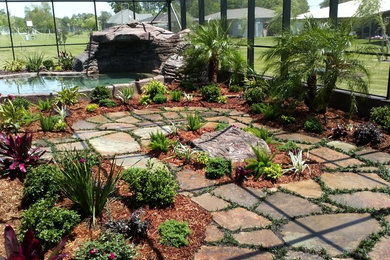 Mediterraner Garten in New Orleans