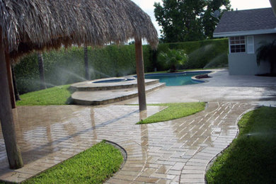 Design ideas for a landscaping in Miami.