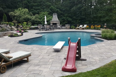 Example of a transitional pool design in Boston
