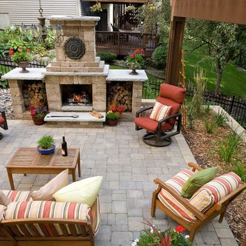 Outdoor Fire Place and Pergola | Fire Features