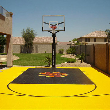 Outdoor Game Courts for all Sports in Small Backyard Space
