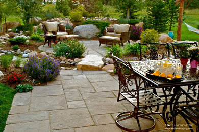 Outdoor living space, Colorado residence