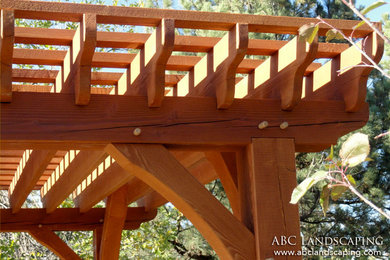 Outdoor wooden structures