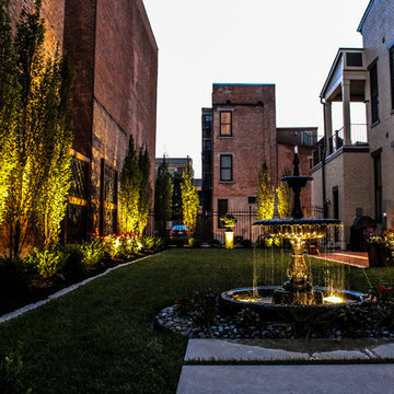 Over The Rhine Courtyard Landscape