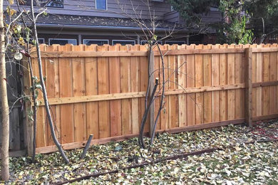 Overlapping Picket Privacy Fence Repair