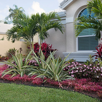 Palm Beach Gardens Tropical Landscape