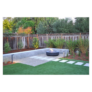 Palo Alto Modern Garden San Francisco By Huettl Landscape Architecture Houzz Uk