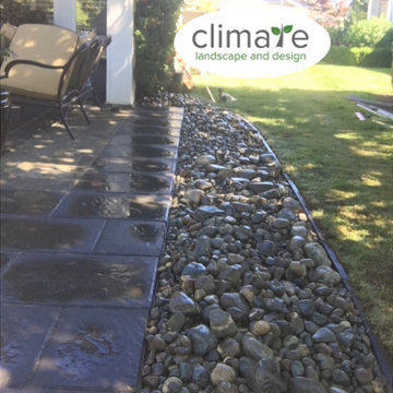Parksville Patio with Natural River Rock - complete