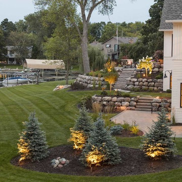 Patios & Outdoor Lighting – Minnetonka Lake House Landscape