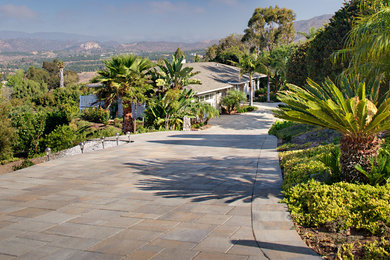 サンディエゴにあるトラディショナルスタイルのおしゃれな庭の写真