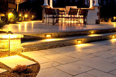 Patio - contemporary patio idea in Cleveland