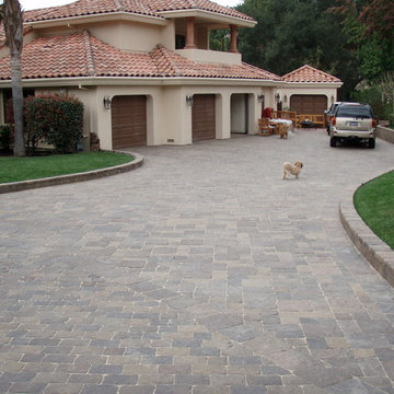 Paver Driveway and Walkway installation - Danville, CA