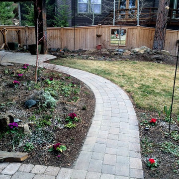 Paver entry and pathway install, Bend OR