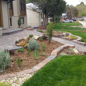 Paver Installation and Ground Cover Project