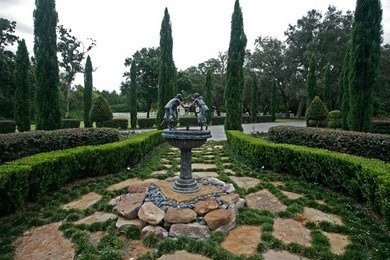 Peaceful Garden with Walkway