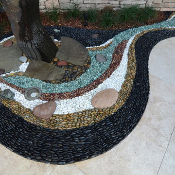 Pebble Mosaic Water Feature