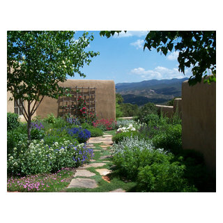 Pedregal House Contemporary Landscape Albuquerque by