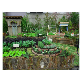 spiral garden plans