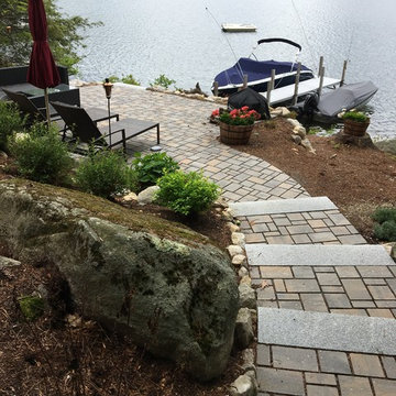 Permeable Paver Lakeside Patio