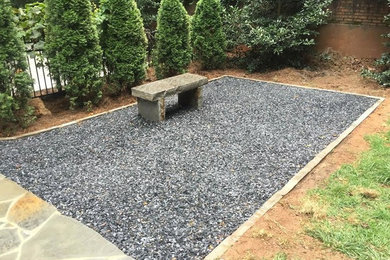 This is an example of a craftsman landscaping in Atlanta.