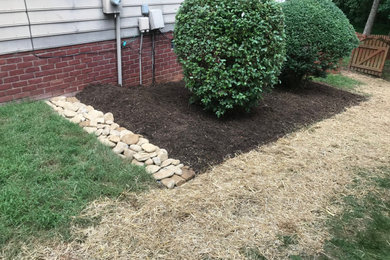 This is an example of a landscaping in Charlotte.