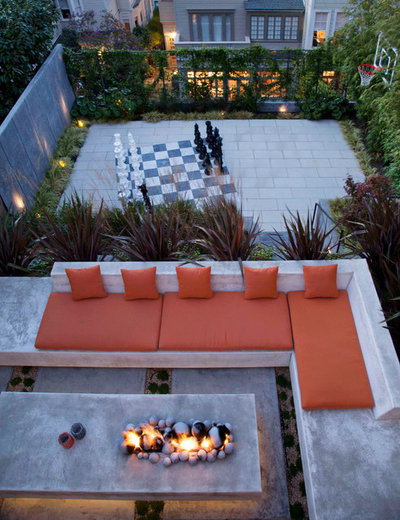 Modern Patio by Shades Of Green Landscape Architecture