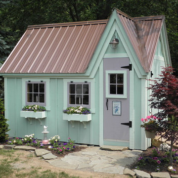 Playhouse ~ 8×12 Brandywine metal roofing
