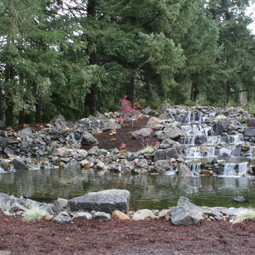 Pleasant Hill Waterfall and Koi Pond