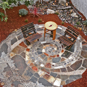 Point Loma Ocean Friendly Landscape and Creative Patio