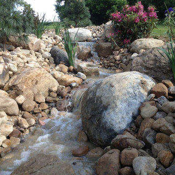 Pond and Waterfall