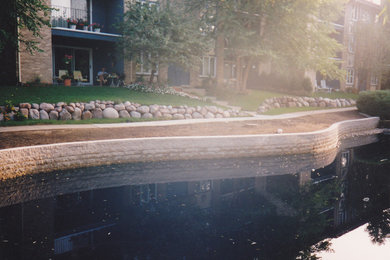 This is an example of a landscaping in Chicago.