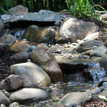 Pondless Waterfall in Northville, MI