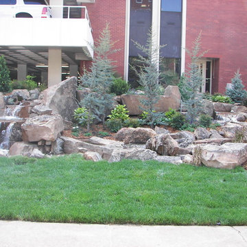 Pondless Waterfalls Ideas for your Oklahoma Landscape