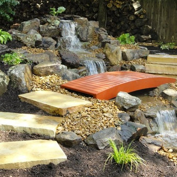 Pondless Waterfalls - Several Different projects that I have Designed & Built.