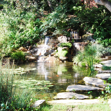 Ponds and Waterfalls Water Features Los Angeles