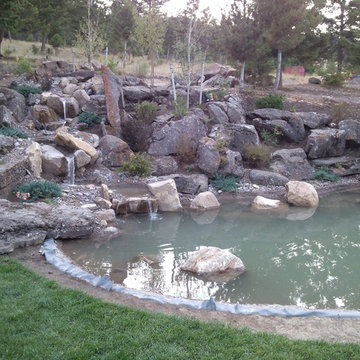Pony, MT Landscaping Project