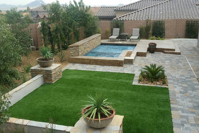 Design ideas for a contemporary landscaping in Las Vegas.
