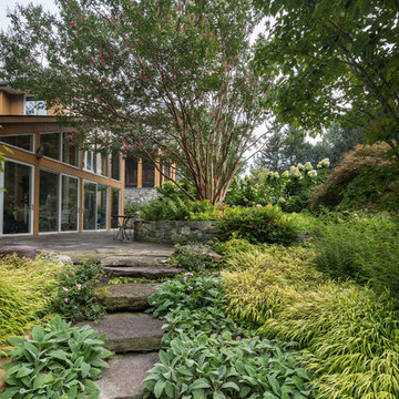Potomac Kitchen Garden and Outdoor Living Area