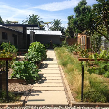Poured Concrete Pathway