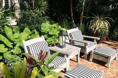 Design ideas for an eclectic landscaping in Miami.