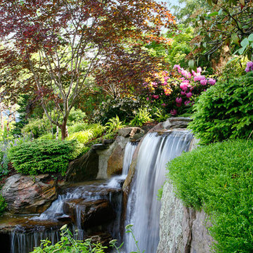 private residence waterfall