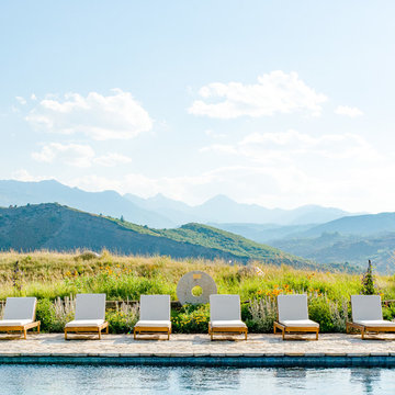Private Residence with Pond