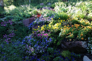Photo of a medium sized traditional garden in Denver.